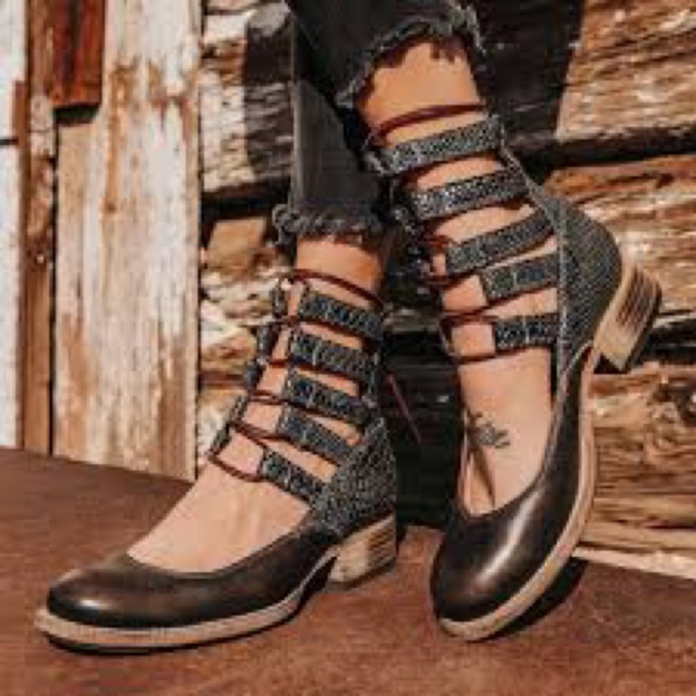 Freebird Malone lace up leather shoe sz 9